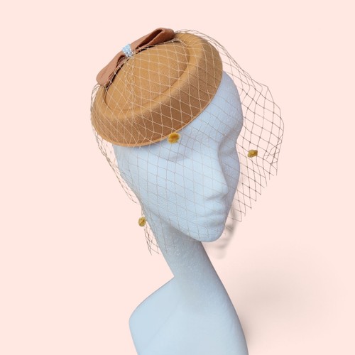 Women beige pillbox - women’s,