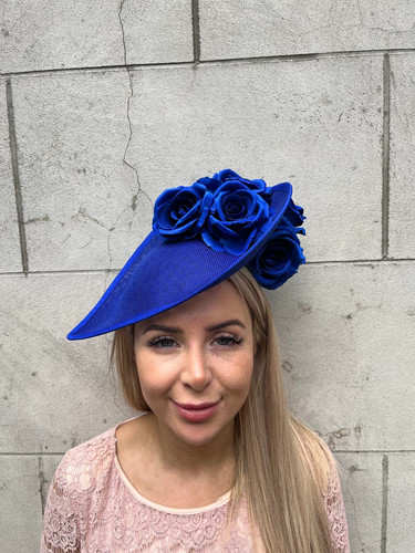 Large dramatic royal blue rose - dramatic,