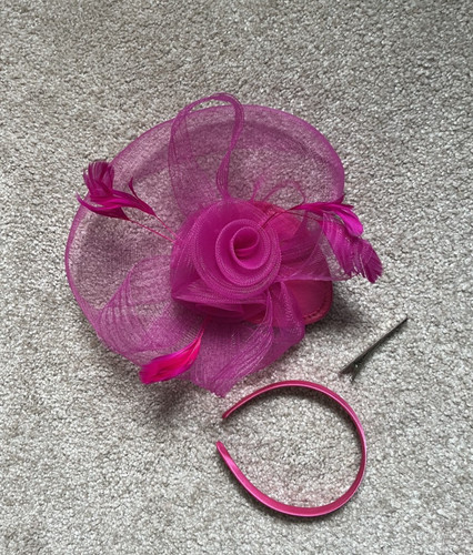 Caprilite fuchsia pink feather - caprilite,