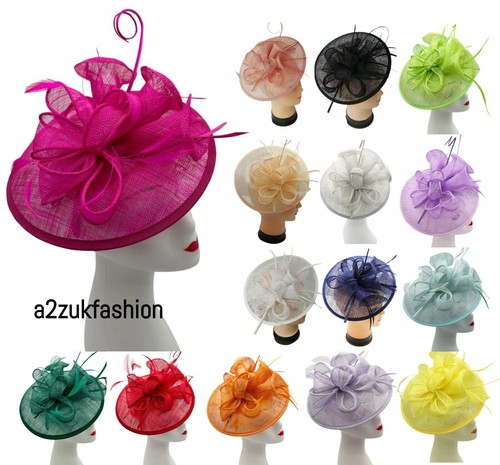 Women large 25cm fascinator - large,