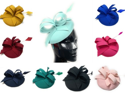 Sinamay fabric pillbox - fabric,