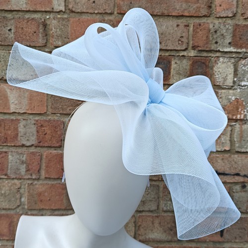 Baby blue handmade - baby, fascinator