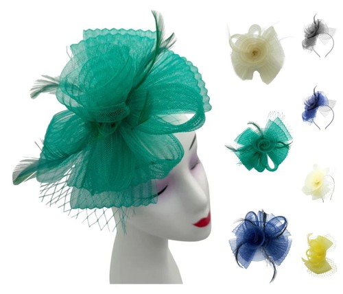 Womens flower feather - womens, hair