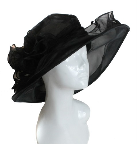 Large hat fascinator weddings - large,