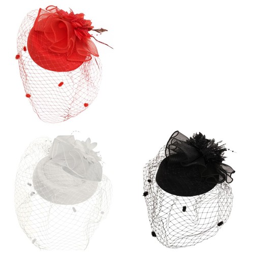 Fascinator hat wedding - hat, races