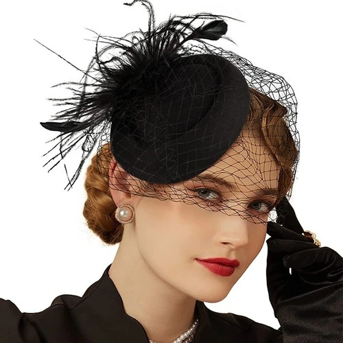Womens felt fascinator - womens,