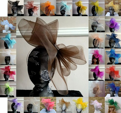 Big bow fascinator - bow,
