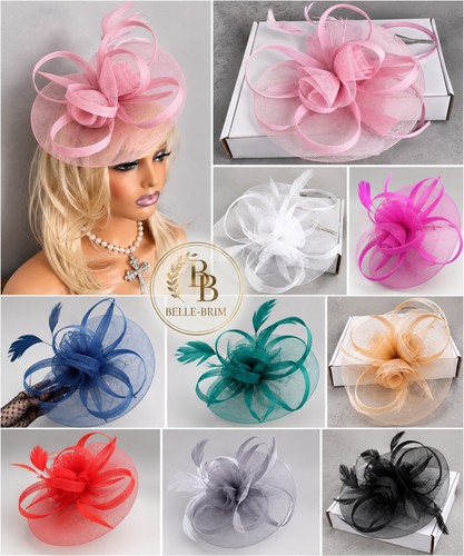 Ladies fascinator hat wedding - hat,