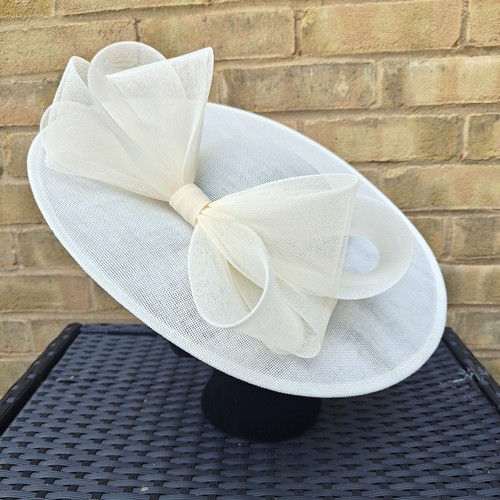 Ivory cream large - large, fascinator
