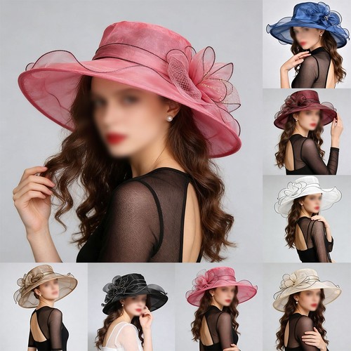 Organza fascinator hat for - hat,