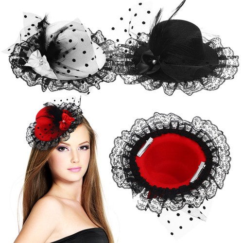 Durable mesh fascinator hat - mesh,