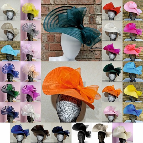 Big bow fascinator millinery - bow,