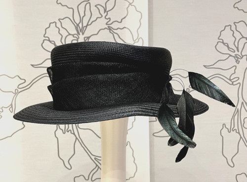Balfour hat fascinator black - balfour,