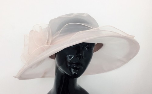 Large hat fascinator weddings - hat,
