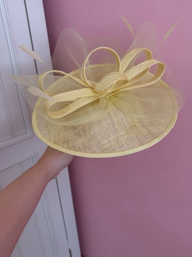 Coast lemon yellow fascinator - coast,
