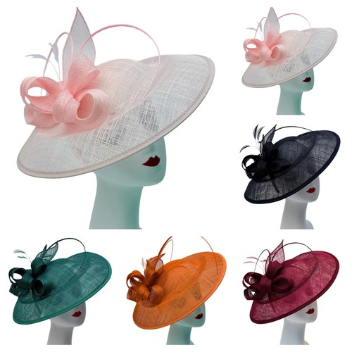 Sinamay headband round - headband,