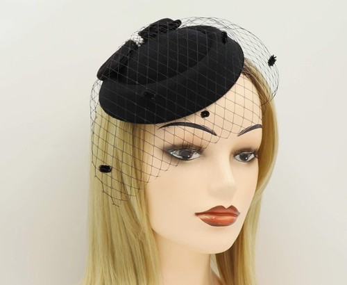 Bowknot pillbox fascinator hat - bowknot,