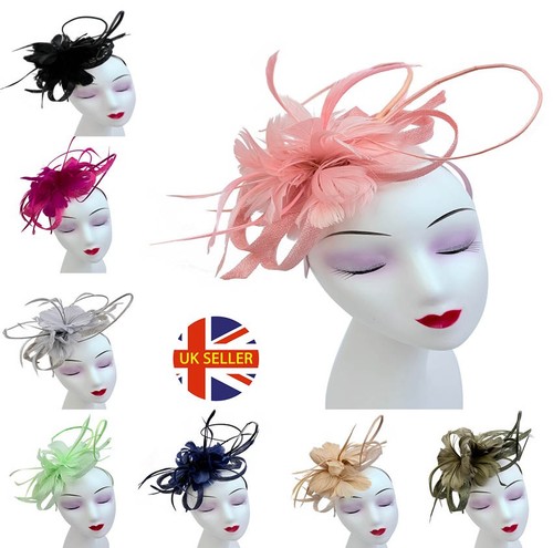 New fascinator wedding hat - fascinator,